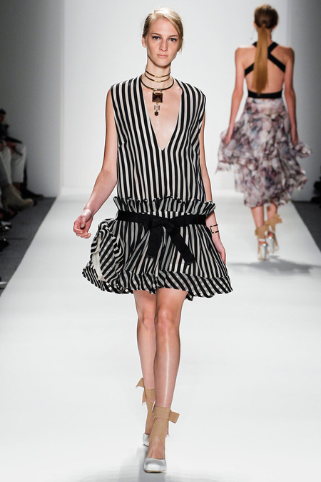 black & white Zimmermann Spring 2014 Ready-to-Wear