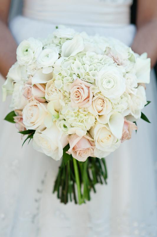 collection of Warm Whites Bouquets