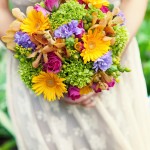 colorful bridal bouquet collection 2014