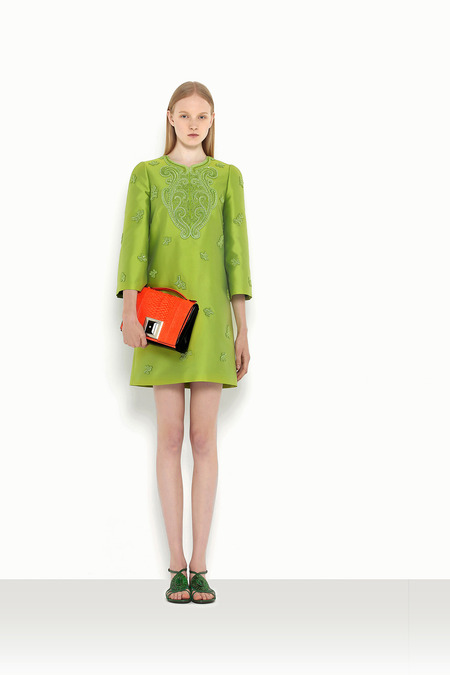 light green women dress Andrew GN - Pre 2014 collection