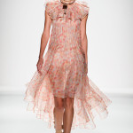 peach like golden color Zimmermann Spring 2014 Ready-to-Wear dress (3)