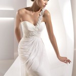 Collection of Very Unusual & Prominent One Shoulder Style Wedding Dresses Collection of Very Unusual & Prominent One Shoulder Style Wedding Dresses
