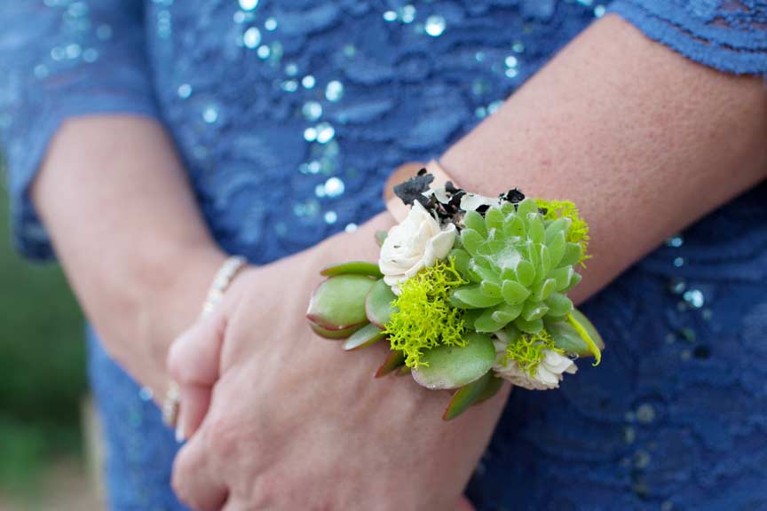 2014 Green for Wedding Corsage 2014