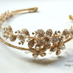 beautiful gold tiara 2014 for women collection