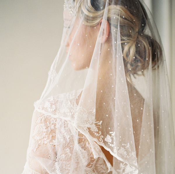 bridal vintage for wedding veil 2014