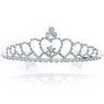 sterling silver tiara for bridal 2014