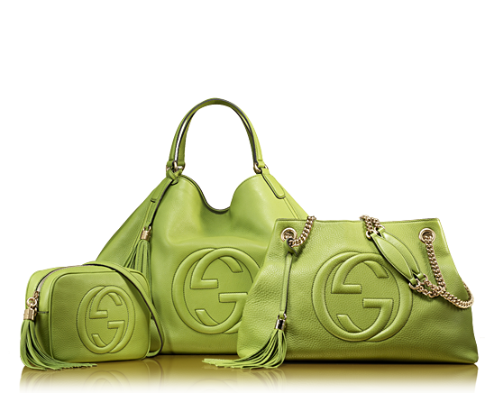 1 light green color Gucci Handbags 2014 collection