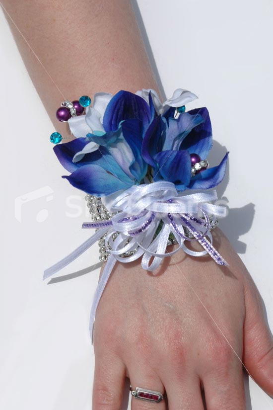 1 silver and blue color Bracelet 2014 collection