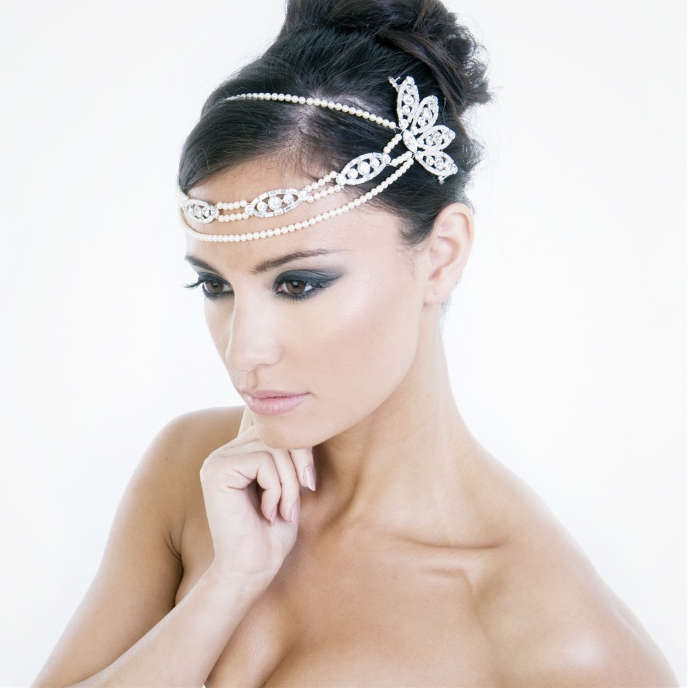 2 new stylish wedding headpiece 2014 ideas