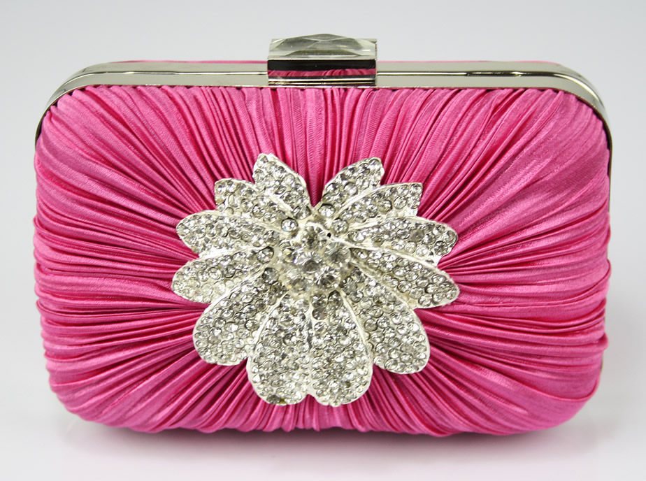 2 women fashion Satin Pink Clutch 2014 ideas