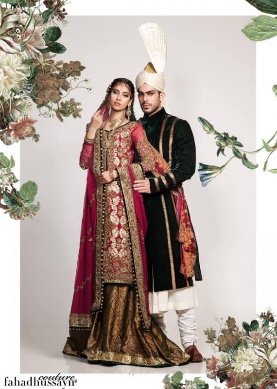 3 Fahad-Hussayn Bridals and Grooms Designer Dress collection