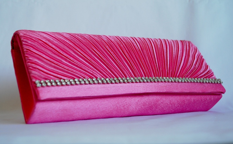 3 amazing Satin Pink Clutch 2014 collection