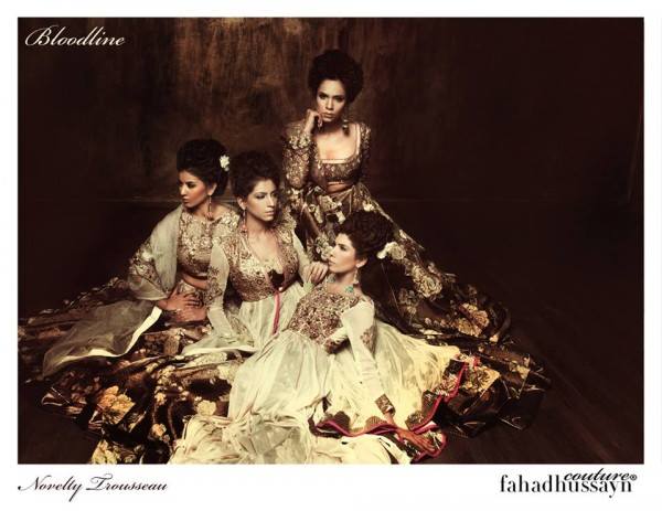 5 Fahad-Hussayn bridal wedding dress design ideas