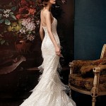 beautiful women wear Alena Goretskaya 2014 Weddding Dress (2)