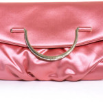 casual Satin Pink Clutch 2014 for girls