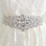 collection bridal wear crystal belt 2014