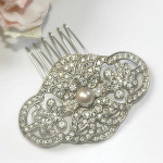 collection rhinestone hair comb for girls