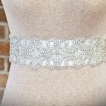 collection women wear beaded sash 2014