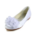 floral women wedding wear flat shoes 2014 ideas