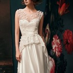 long women wear Alena Goretskaya 2014 Weddding Dress (1)