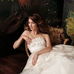 long women wear Alena Goretskaya 2014 Weddding Dress