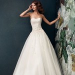 long women wear Alena Goretskaya 2014 Weddding Dress (2)