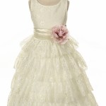 new collection lace flower girl dress