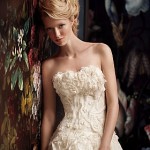 stylish Alena Goretskaya 2014 Weddding Dress (1)