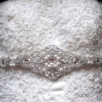stylish beaded sash for wedding wear 2014