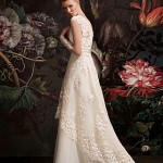 white color Alena Goretskaya 2014 Weddding Dress for girls (4)