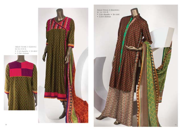1 ideas of women summer dress by Junaid Jamshed 2014