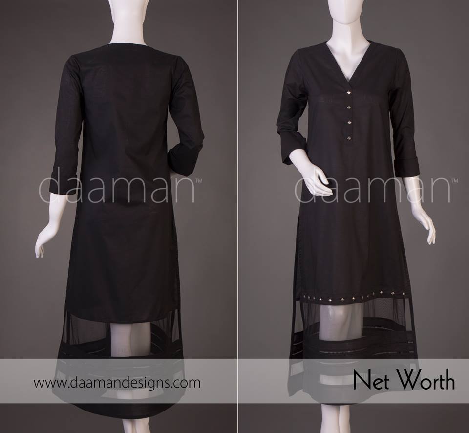 2 new black color Daaman girls wear dress