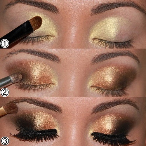 3 amazing Gold Eyeshadow 2014 collection