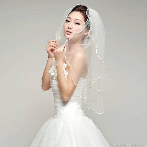 bridal ivory wedding veil 2014 collection