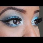 good collection Bright Turquoise Eye Makeup