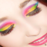 ideas Candy Colored Eye makeup 2014 ideas