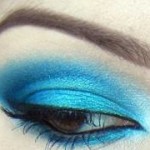 lovely Bright Turquoise Eye Makeup collection