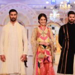 mollti color wedding wear dress for girls 2014 Fahad Hussayn