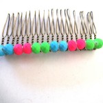 mollti color wire wrapped comb collection