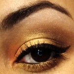 new fashion Gold Eyeshadow collection 2014