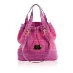 purple and pink color bucket bag ideas 2014