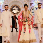 white color women bridal wear dress 2014 by Fahad Hussayn