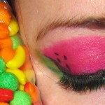 women Candy Colored Eye makeup collection