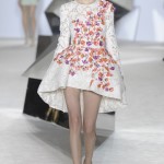 women wear Giambattista Valli Couture Spring dress 2014