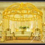 Remarkable Decoration of Mehndi Stage Remarkable Decoration of Mehndi Stage
