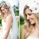 Beautiful bride hairpiece collection