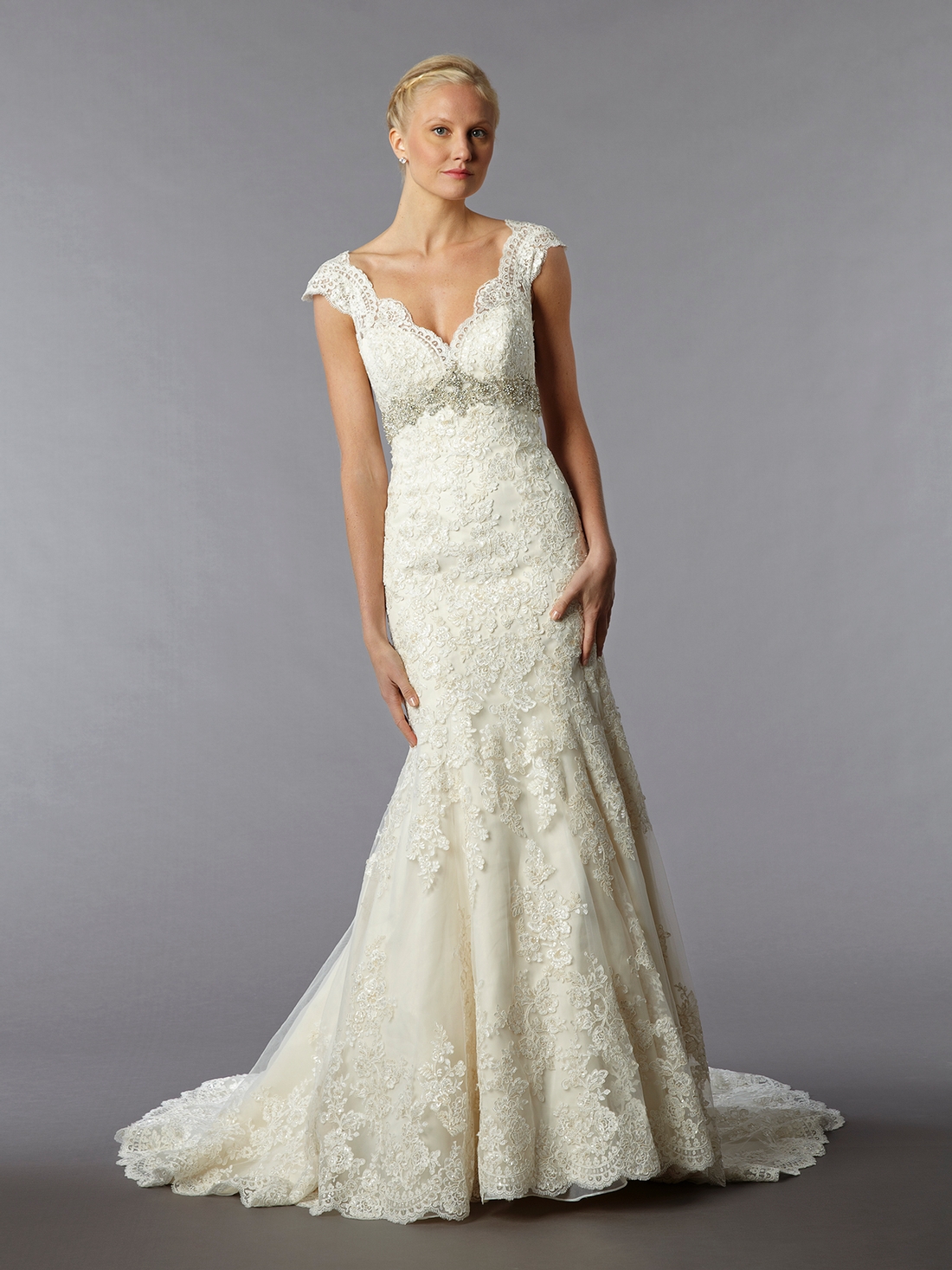 bridal wear fishtail wedding gown styles