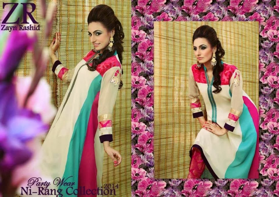 casual women wear dress Ni Rang Spring Collection 2014