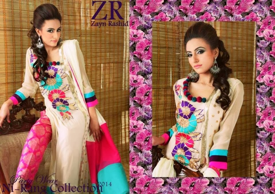 floral style Ni Rang Spring Collection 2014 for girls