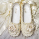 flowr styli light color wedding flats for women